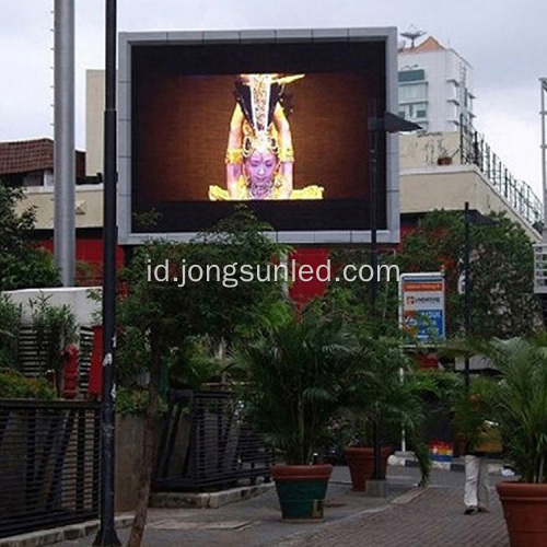 Papan Display Luar Matriks LED Berwarna Penuh